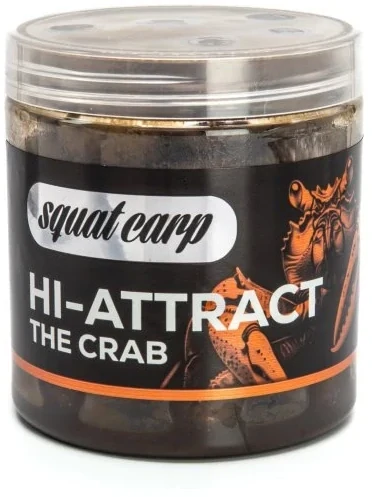 SQUAT CARP Boilies v dipu Hi-Attract The Crab 20mm 220g
