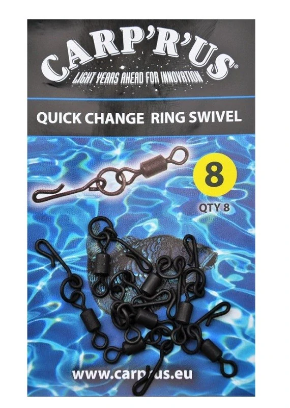 CARP´R´US Obratlík s kroužkem Quick Change Ring Swivel
