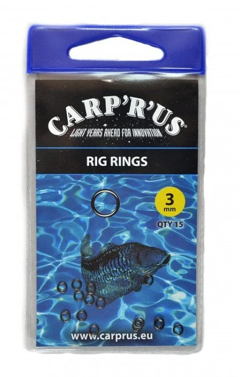 CARP´R´US Kroužky na návazce Rig Rings 3mm