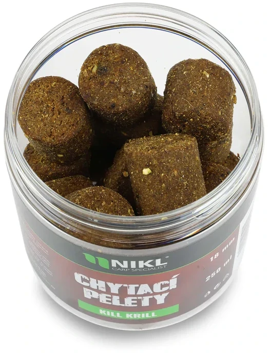 NIKL Chytací pelety Kill Krill 250ml 18mm