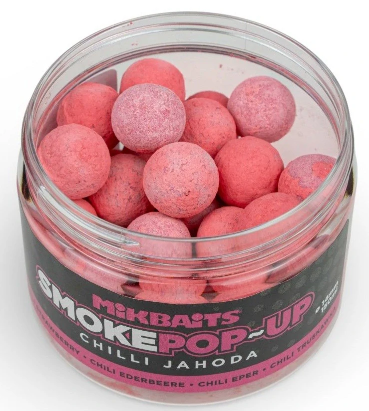 MIKBAITS Smoke pop-up Chilli Jahoda 150ml 14mm