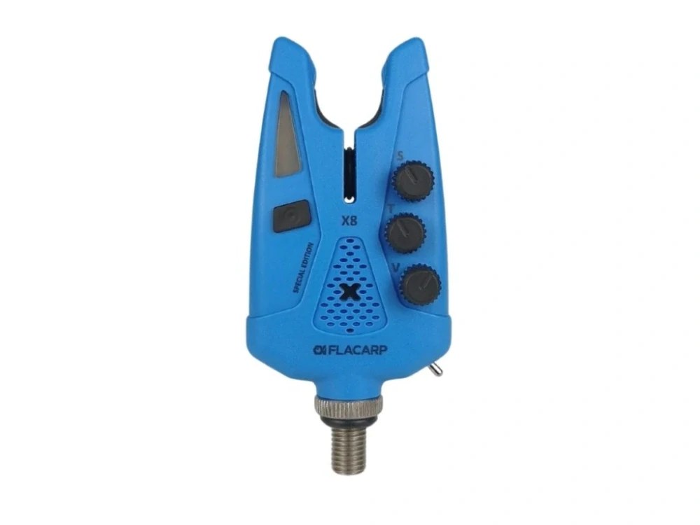 FLACARP Sada signalizátorů 3+1 X8 + RX8 Modrá