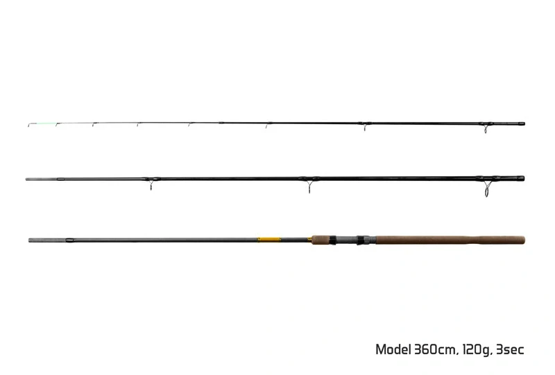 DELPHIN Prut Symbol Feeder II 360cm 120g 3-díl