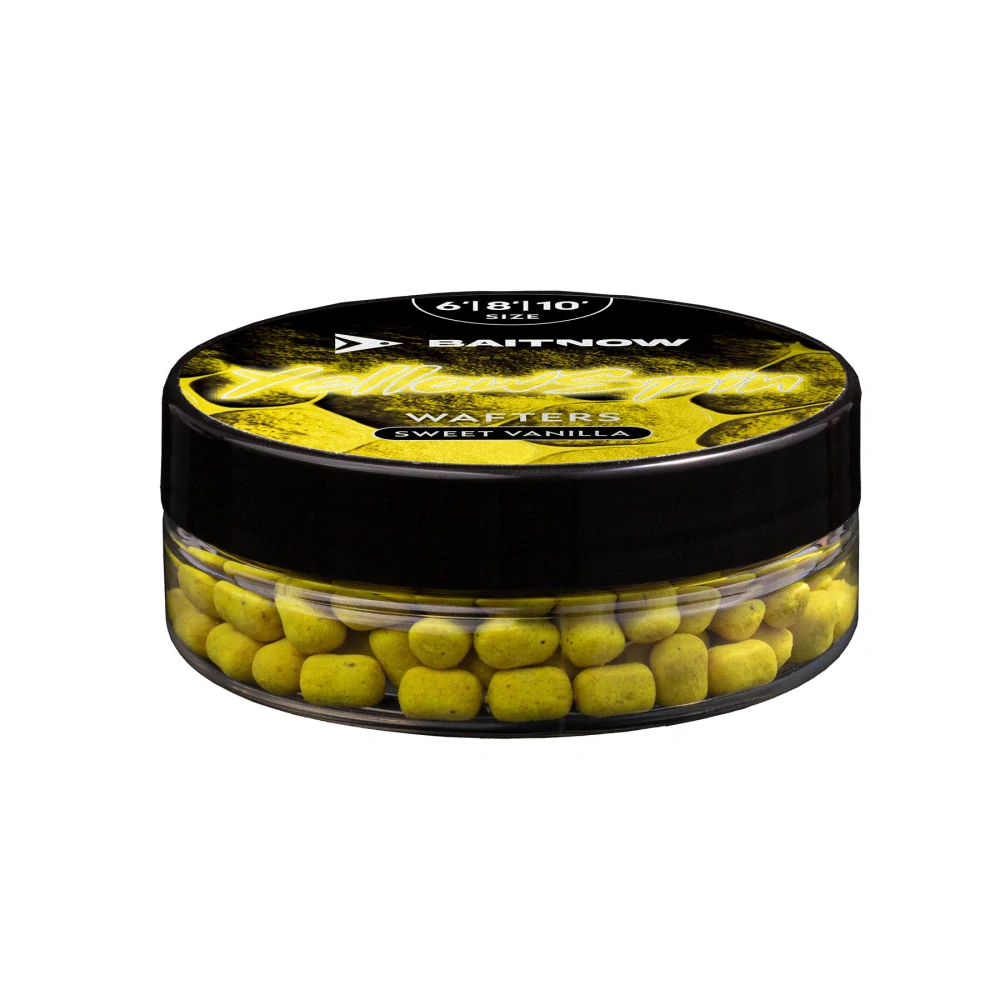 BAITNOW Wafters Method Feeder Yellow Spin 6,8,10mm 24g