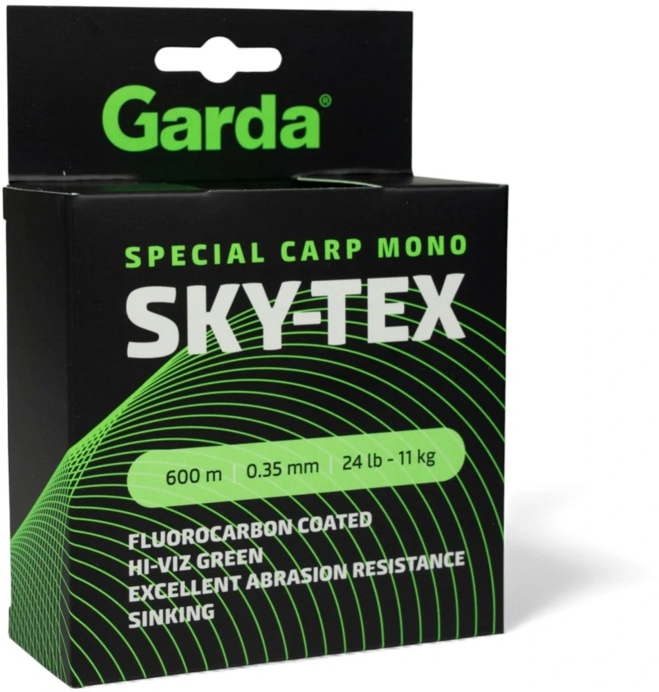 GARDA Vlasec SKY-TEX fluo zelený 600m 0,35mm 11kg