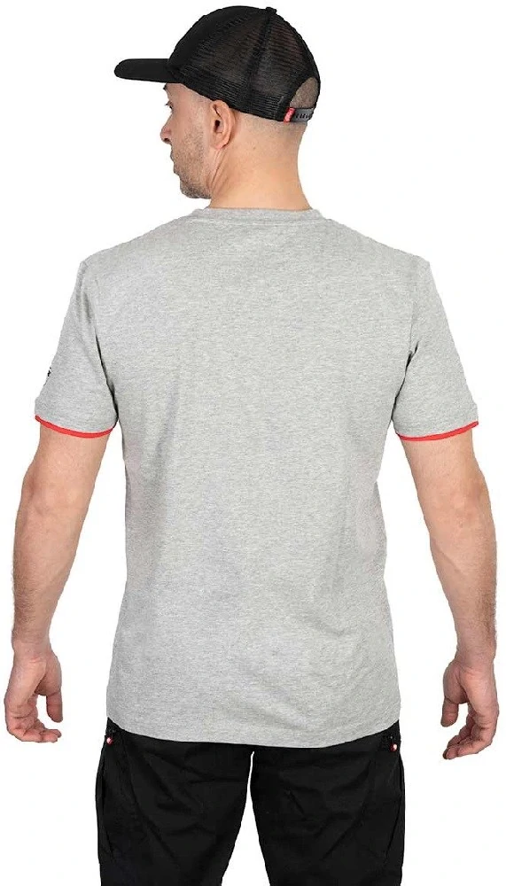 FOX RAGE Tričko Voyager Tee Light Grey Large