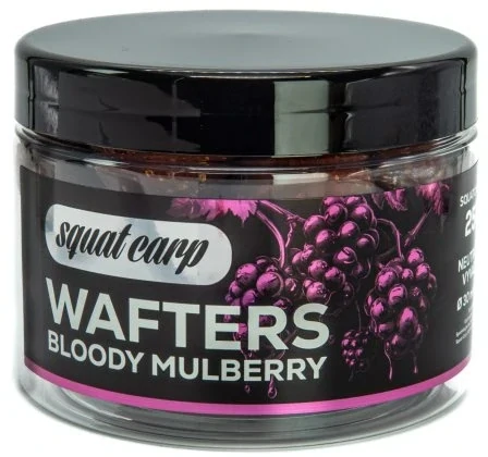 SQUAT CARP Wafters Bloody Mulberry 150g 20mm