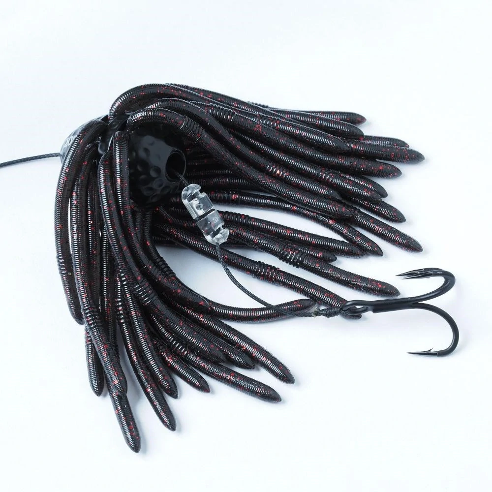MADCAT Chobotnička Worm Teaser Sinking Black 100g