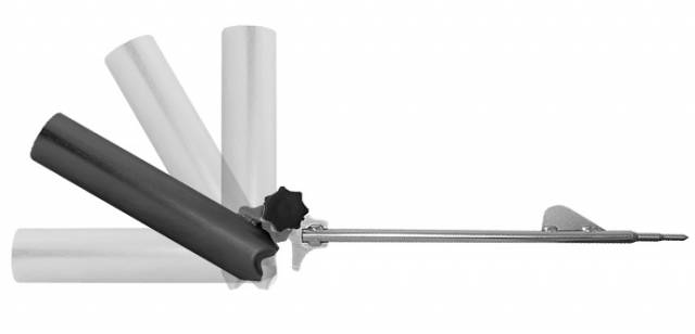 DAEMONS Držák na prut celokovový stavitelný