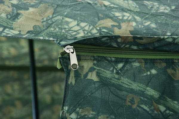 MIVARDI Deštník s bočnicí Camou PVC 250cm