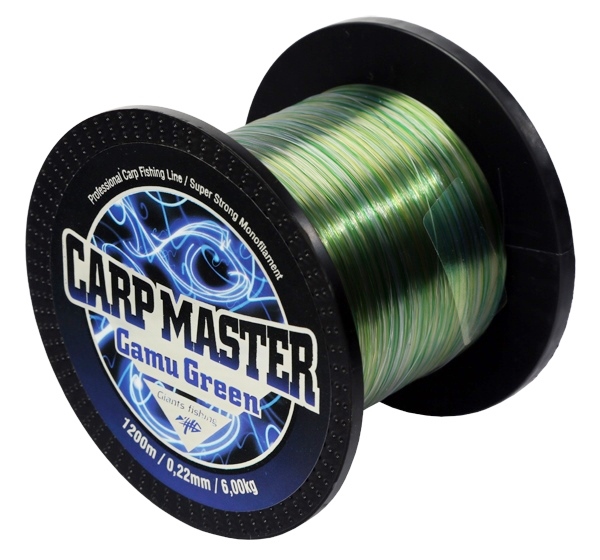 GIANTS FISHING Vlasec Carp Master Camou Green 1200m 0,30mm