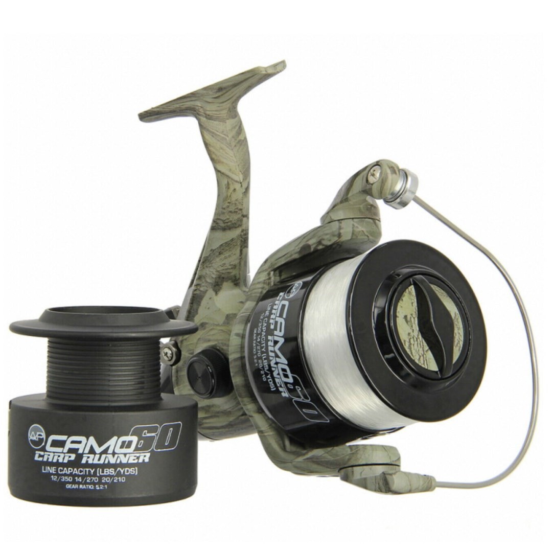 AKCE 1+1 AP Naviják Carp Runner Camo 60 + vlasec ZDARMA