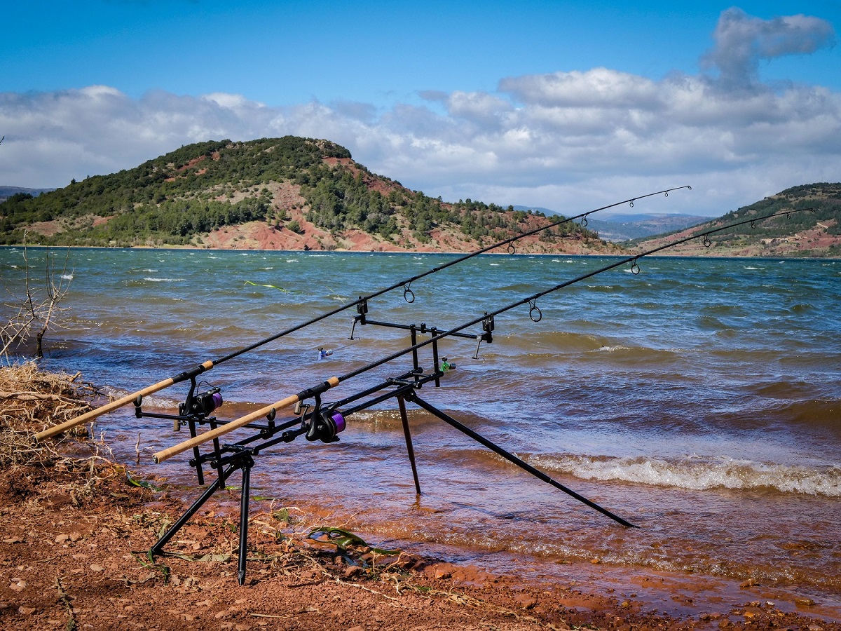 GIANTS FISHING Stojan na pruty High Pod 3 Rods Black