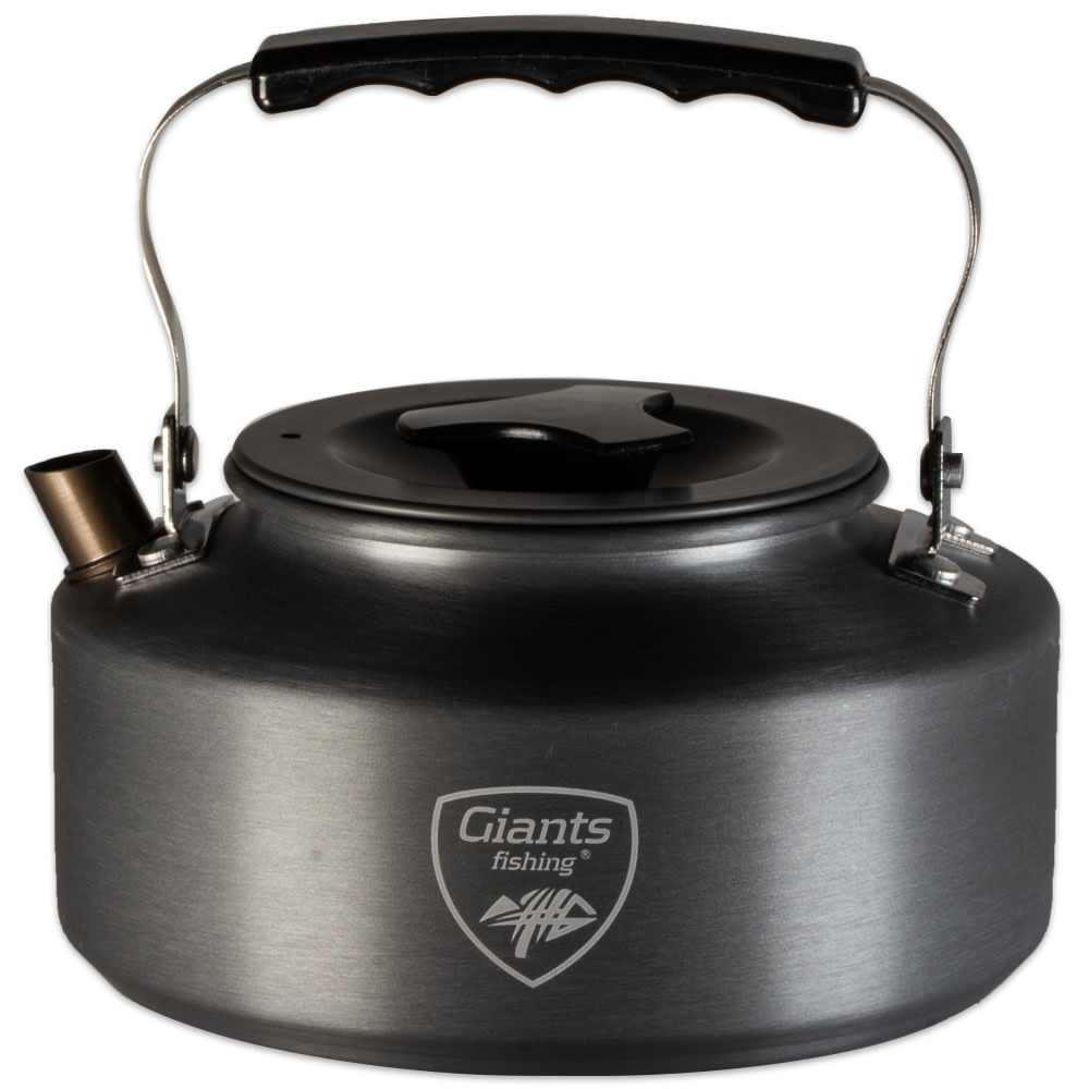 GIANTS FISHING Sada nádobí s konvičkou 3 Piece Pan & Kettle Set