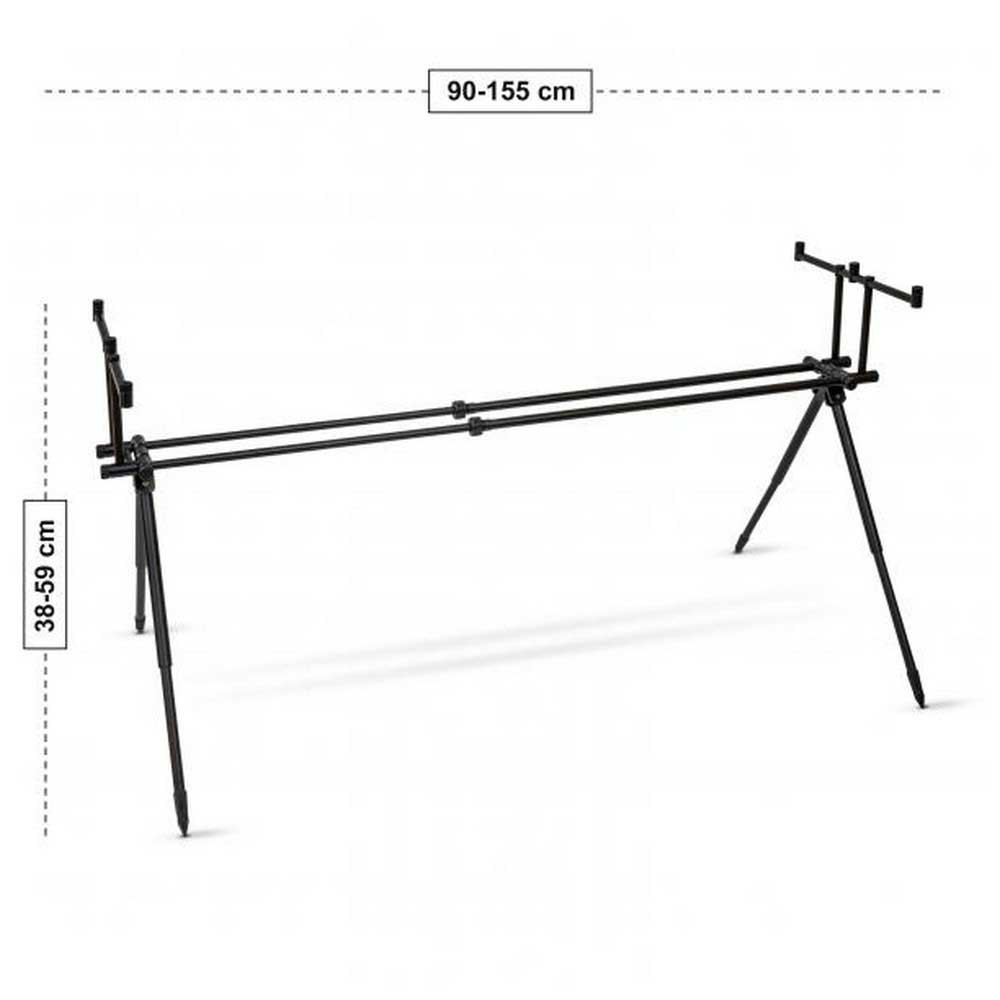 RADICAL Stojan na pruty Black Session Rod Pod