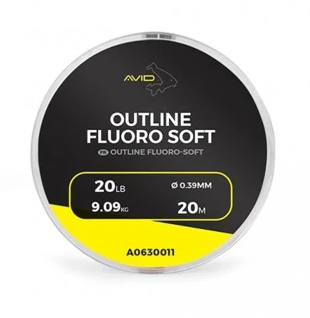 AVID Fluorocarbon Outline Fluoro-Soft 20m 0,39mm