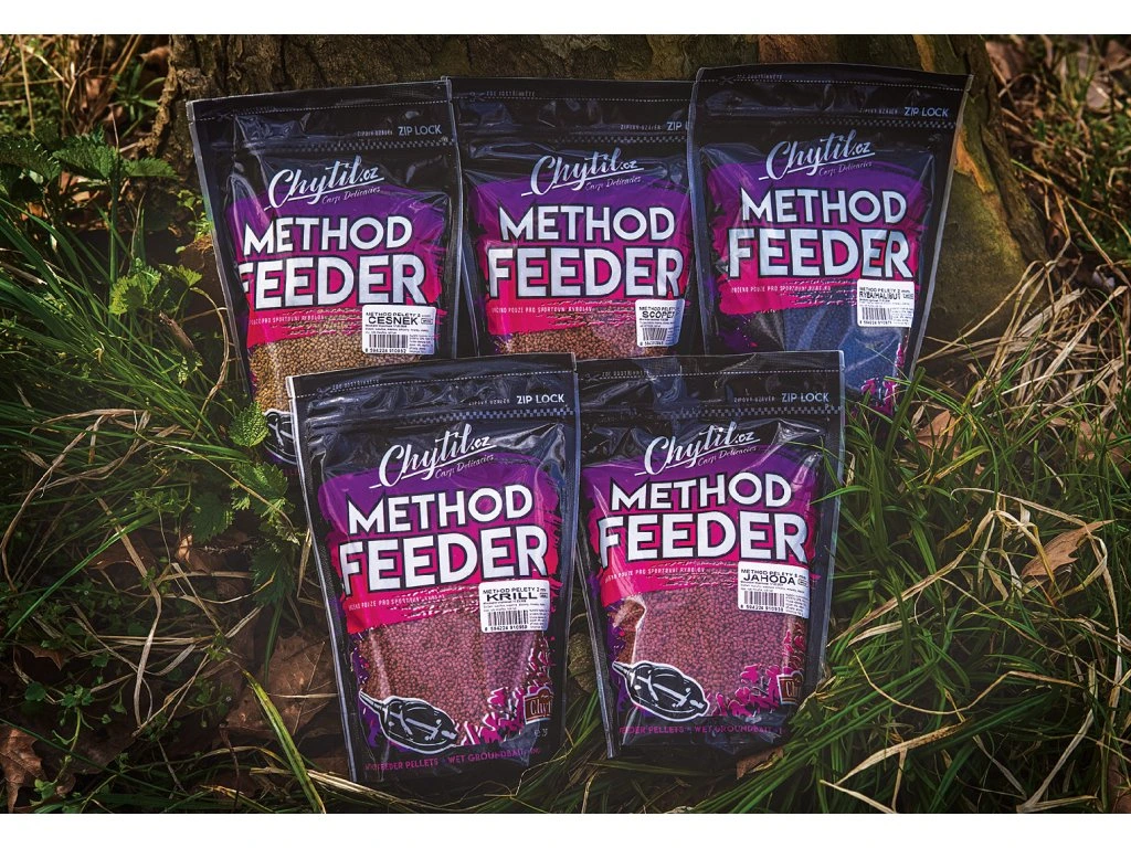 CHYTIL Method Feeder pelety Jahoda 2mm 750g