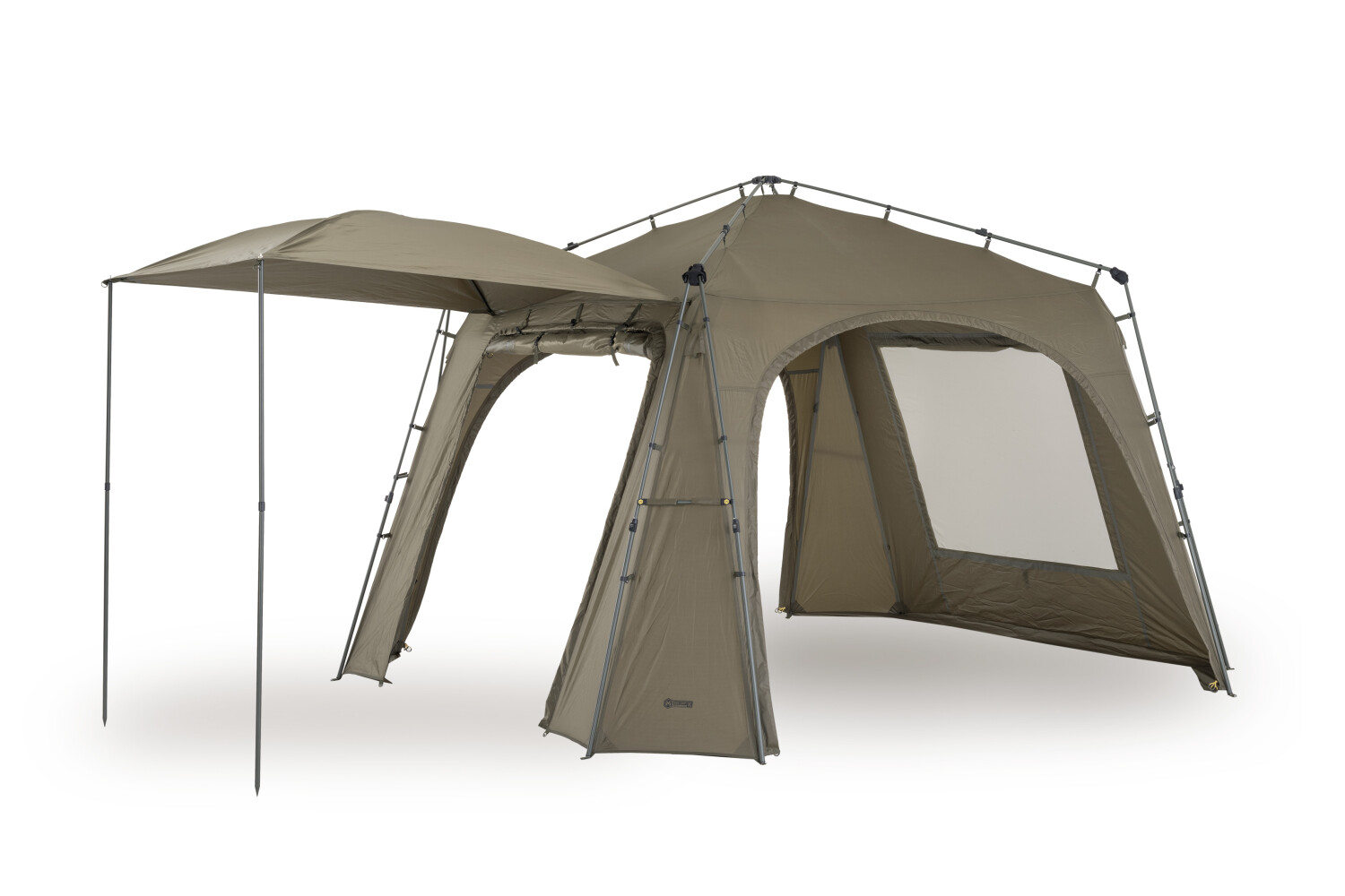 AKCE MIVARDI Přístřešek Base Camp XL + sada pro napojení bivaku 2ks + lehátko Comfort XL8