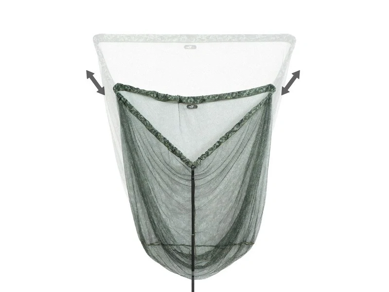 DELPHIN Podběrák TeleFix C2G 100x100cm 1,8m 2díly