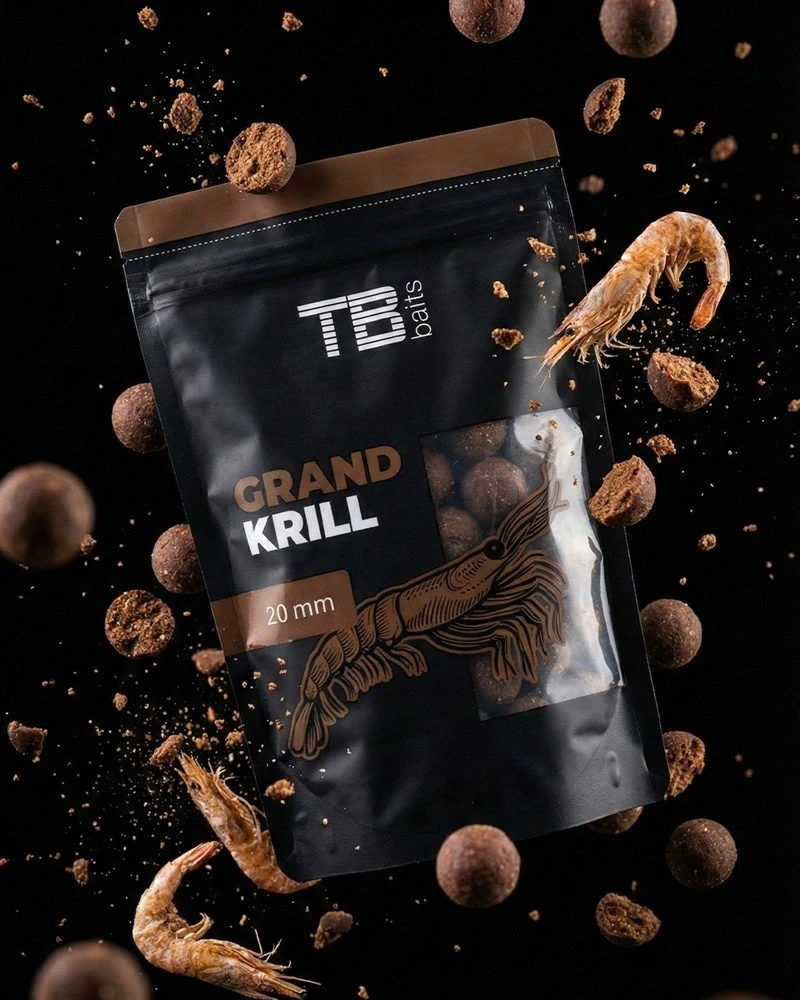 TB BAITS Boilie Grand Krill 250g 24mm
