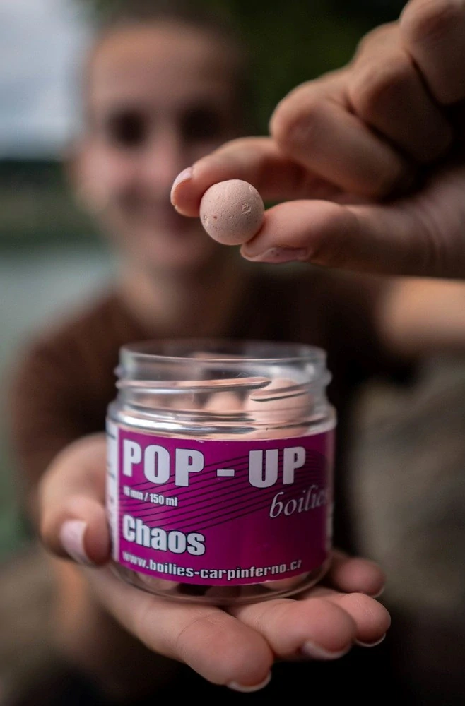 CARP INFERNO Pop up Boilies Chaos 16mm 150ml