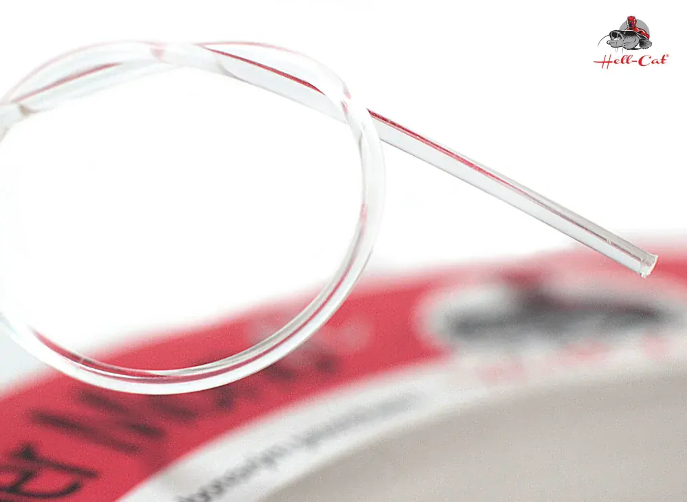 HELL-CAT Návazcový Leader Mono FC 50m 1,10mm 66kg