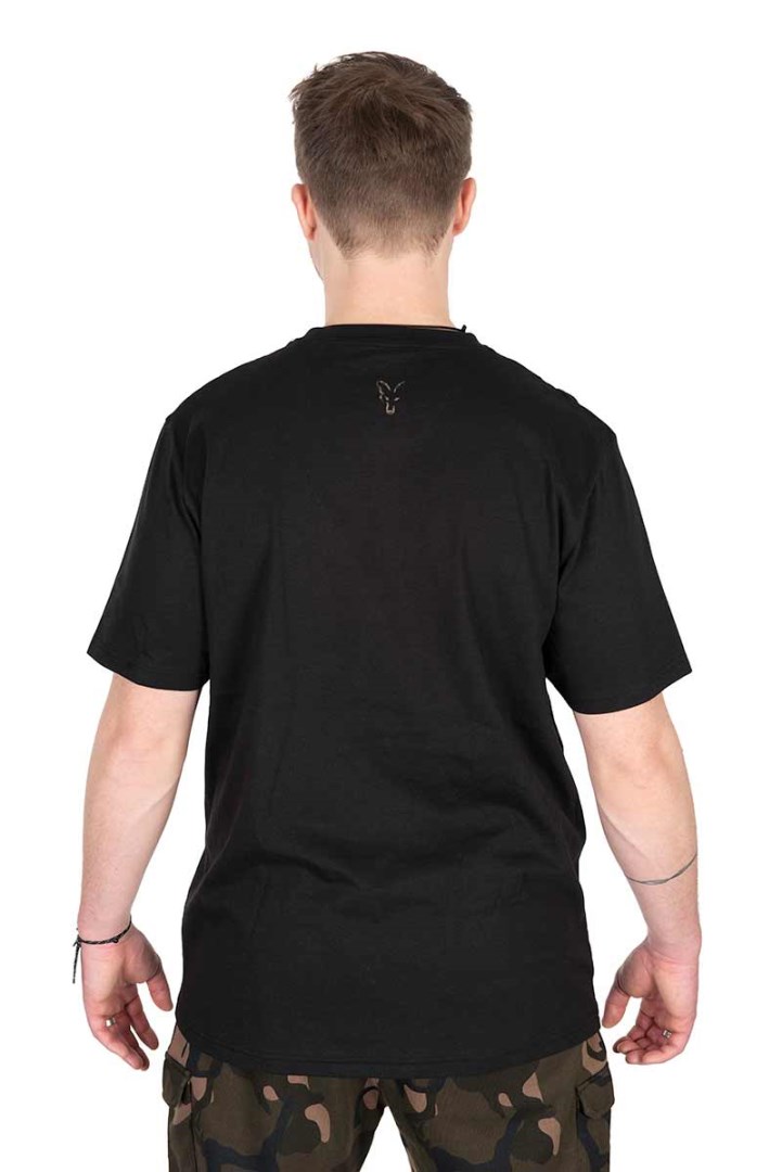 FOX Tričko Black Camo Logo T-Shirt XL