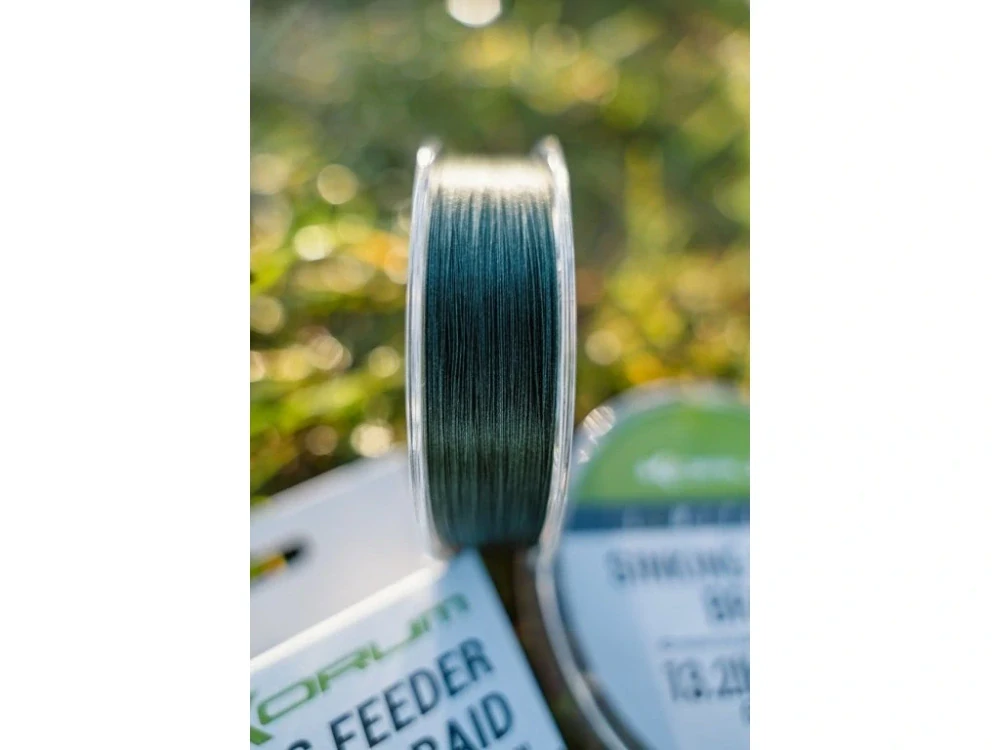 KORUM Pletená šňůra Limitless Sinking Feeder Braid 300m 0,16mm