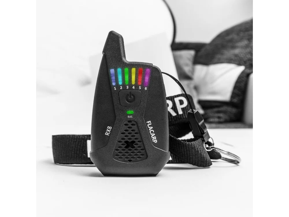 AKCE FLACARP Sada signalizátorů 2+1 X8 + RX8 + pohybové čislo AL2 oboustranné + kufřík