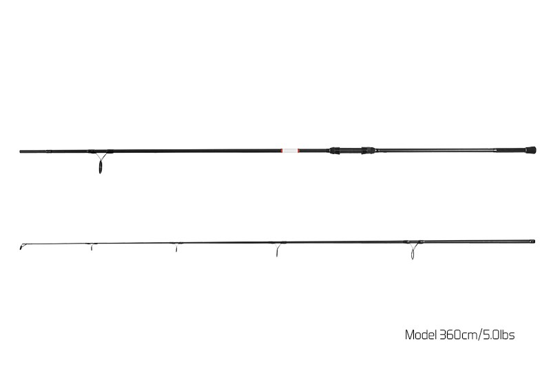 DELPHIN Prut Bomber 360cm 5,0lb 2-díl