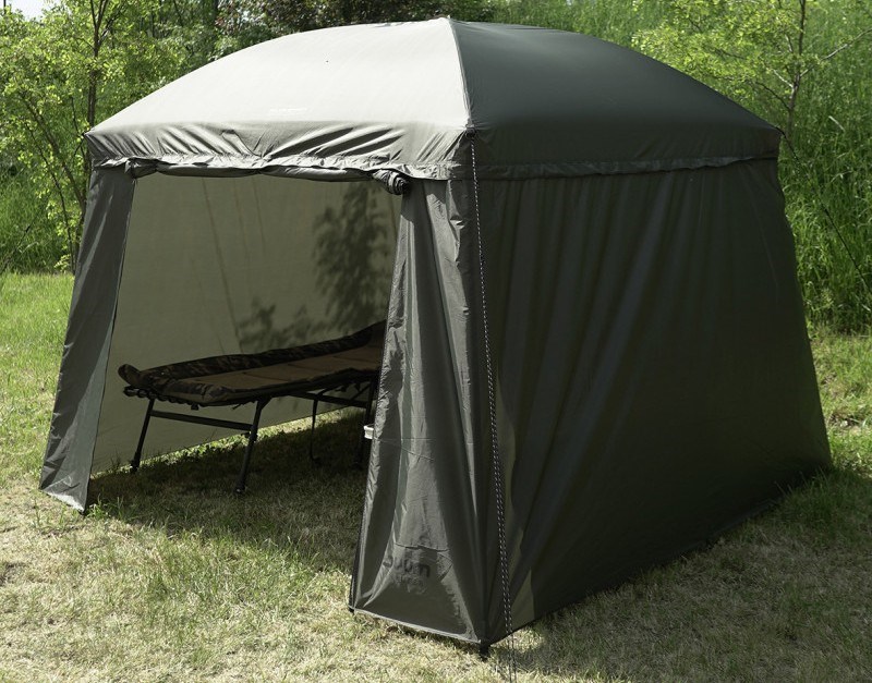 AKCE SURETTI Deštník Duum 250 Full Cover + 4ks Teleskopická tyč 100cm Whitworth 3/8"x20