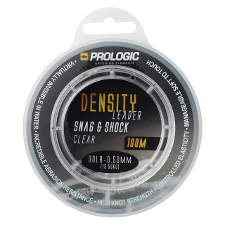 PROLOGIC Šokový vlasec Density Snag & Shock Leader 100m 0,60mm 20,41kg Clear