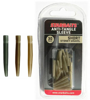 STARBAITS Převleky proti zamotání Anti Tangle Sleeves Short Green 2cm 30ks
