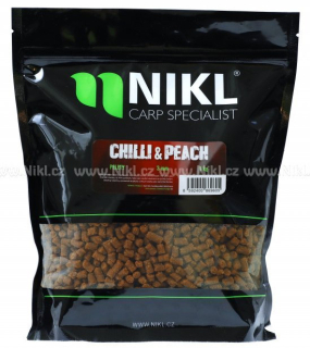 NIKL Pelety Chilli & Peach 3mm 1kg