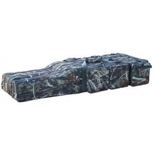 SURETTI Obal na pruty tříkomorový CAMO 155cm
