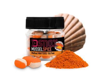 DELPHIN Nástraha D SNAX WAFT Mušle Koření 10x7mm 20g