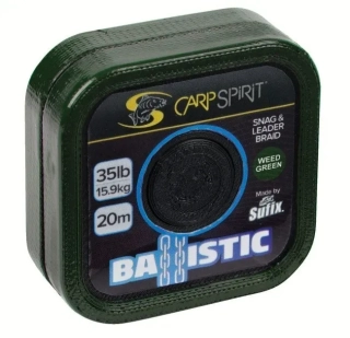 CARP SPIRIT Návazcová šňůra Ballistic Camo Green 20m 45lb