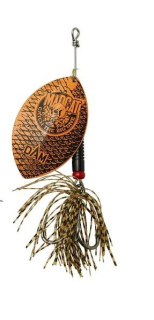 MADCAT Třpytka Big Blade Spinner Goldfish 55g