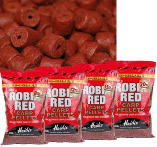 DYNAMITE BAITS Pelety Robin Red Pre-Drilled 900g 20mm