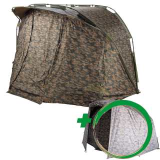 JRC Bivak Rova Camo Peak 2 Man + ZDARMA zimní přehoz Overwrap 2 Man