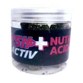 LK BAITS Rozpustné boilies Fish Activ Plus Nutric Acid 200ml