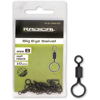 RADICAL Obratlík Big Eye Swivel 10ks #8