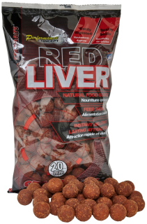 STARBAITS Boilies Red Liver 800g 24mm