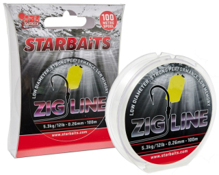 STARBAITS Vlasec Zig Line 100m 0,26mm