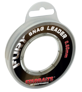 STARBAITS Šokový vlasec FURY Snag Leader 100m 0,45mm