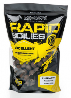 MIVARDI Boilies Rapid Excellent Monster Crab 250g 20mm