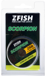 ZFISH Šňůrka Scorpion Sinking Braid 20m 35lb