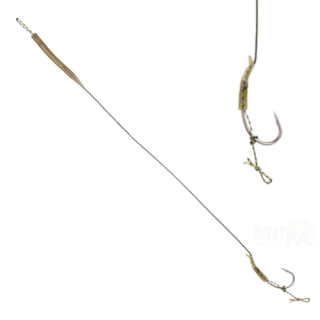 MIKADO Boilies návazec Anti-Blow Out Rig 23cm 25lb #6