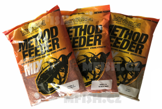 MIVARDI Method Feeder Mix Krill&Robin red 1kg