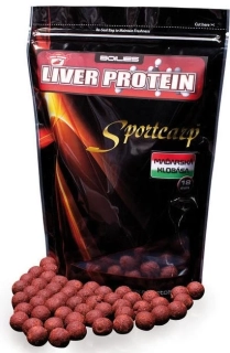 SPORTCARP Boilies Liver Protein Maďarská klobása 1kg 20mm